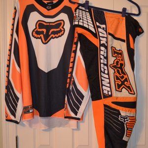 Men's Fox Racing 360 Orange Motocross Gear